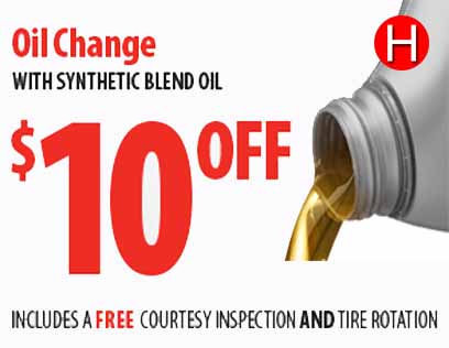 oil change $10 Off
